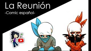 FS!Sans & Blueberry - La reunión (Comic Español)