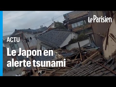 Japon : les premières images impressionnantes des 21 séismes