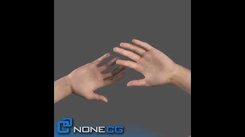 Adult Male Arms and Hands 3D model from CGTrader.com