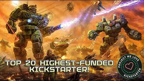 BATTLETECH MERCENARIES KICKSTARTER UNBOXING!