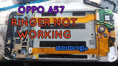 Oppo A57 Ringer problem solve solution മലയാളം. jumper way,s / coil damage @cellsolution