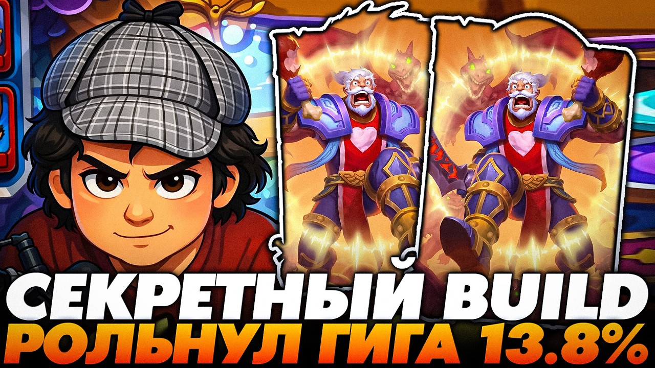 ПОКАЗАЛ СЕКРЕТНЫЙ БИЛД С РОЛЛОМ В ГИГА 13,8% !!!   Guddumpog  Guddummit Hearthstone
