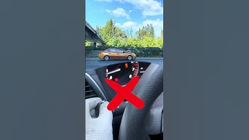 When turning, be sure to turn on the turn signal