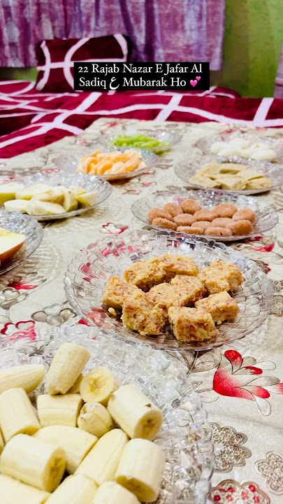 22 Rajab Nazar E Imam Jafar Al Sadiq ع Mubarak 💕 #subscribe #moreinformation