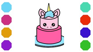 : How to draw a cake?