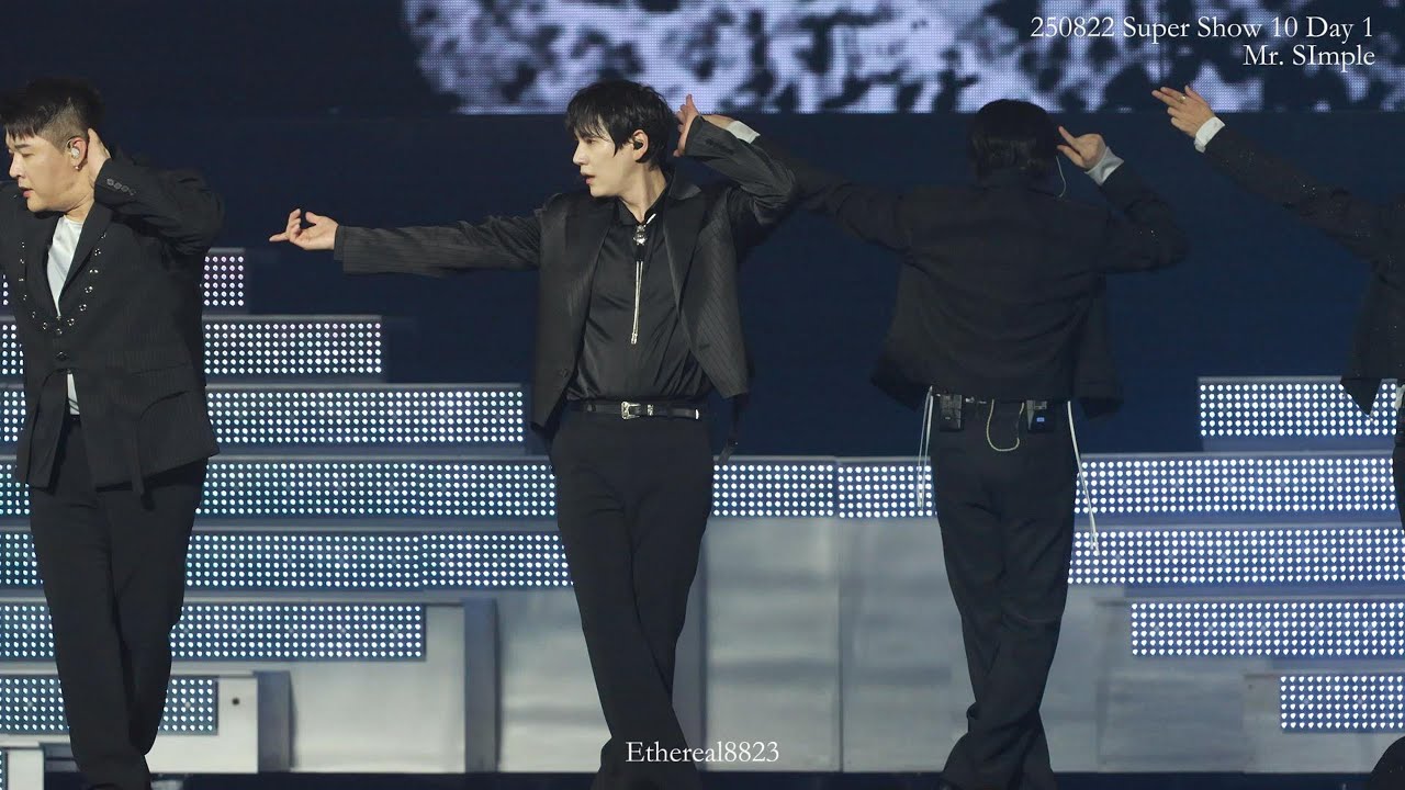 [4K]250822 Super Show 10 in Seoul Day 1 ‘Mr. Simple’ (Kyuhyun focus)