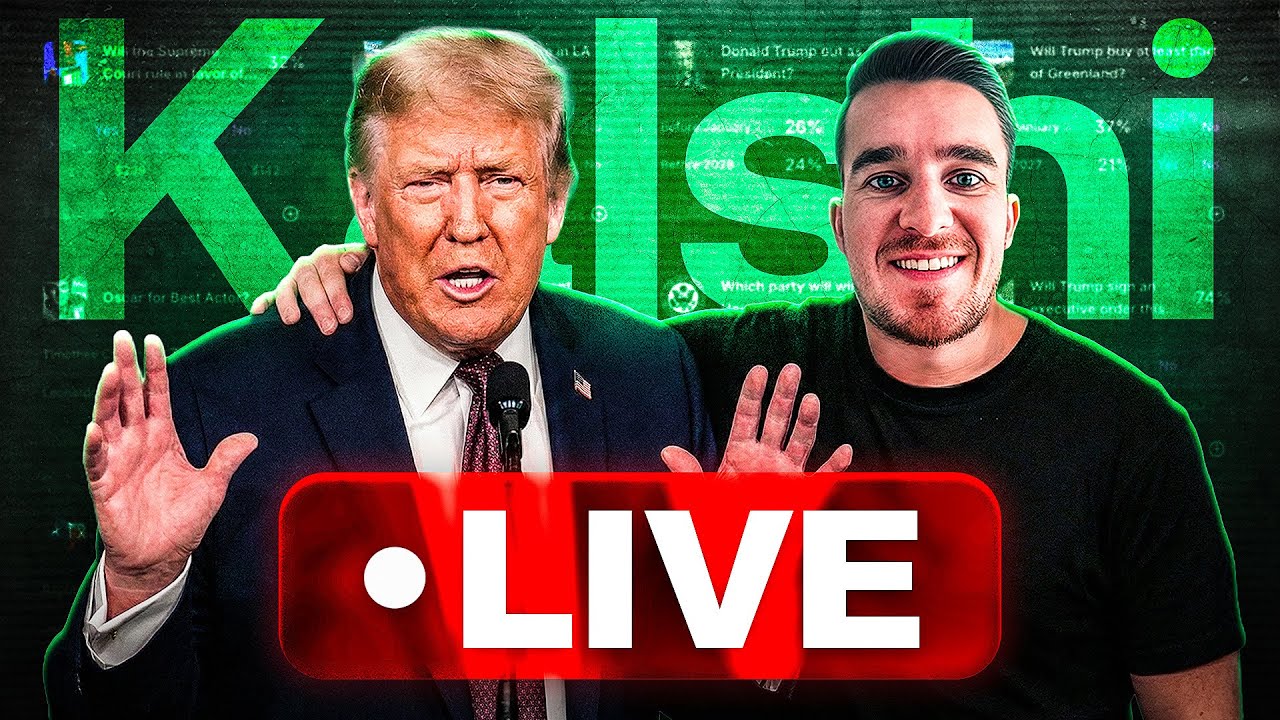 LIVE Trump’s Speech: Trading Prediction Markets in Real Time