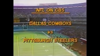 1979 Week 9 - Cowboys vs. Steelers