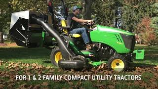 Full John Deere 20 bushel 3 Point Hitch Material Collection System Guide