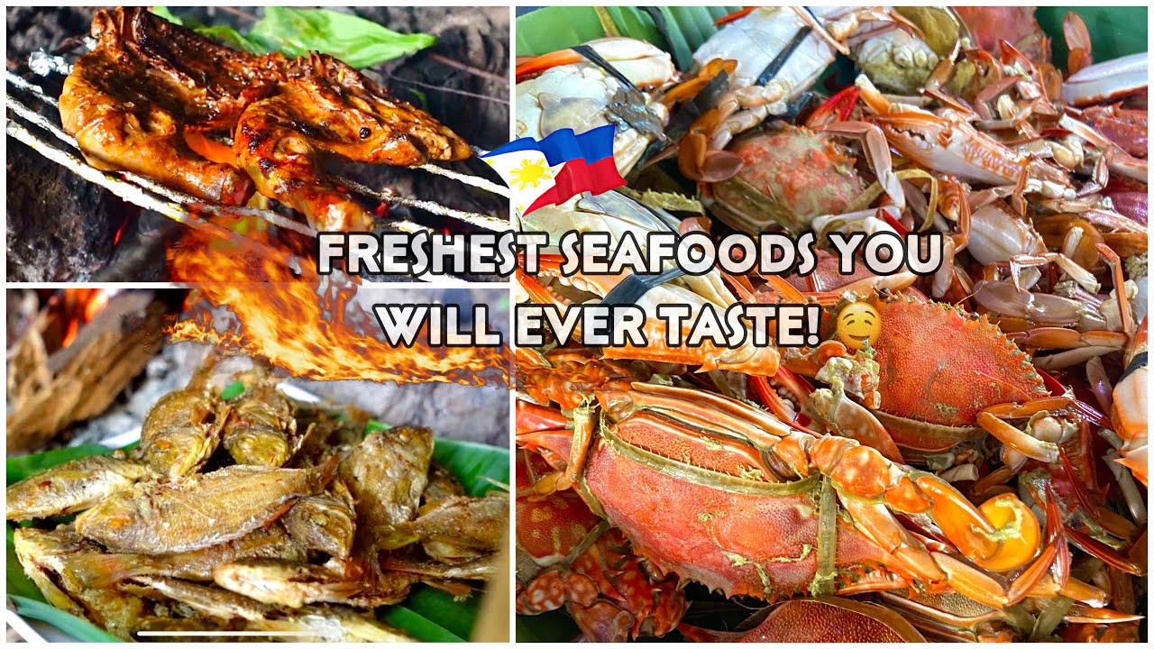 Life in the Province of PH 🇵🇭 | fresh crabs 🦀, grilled fish, inihaw na ...