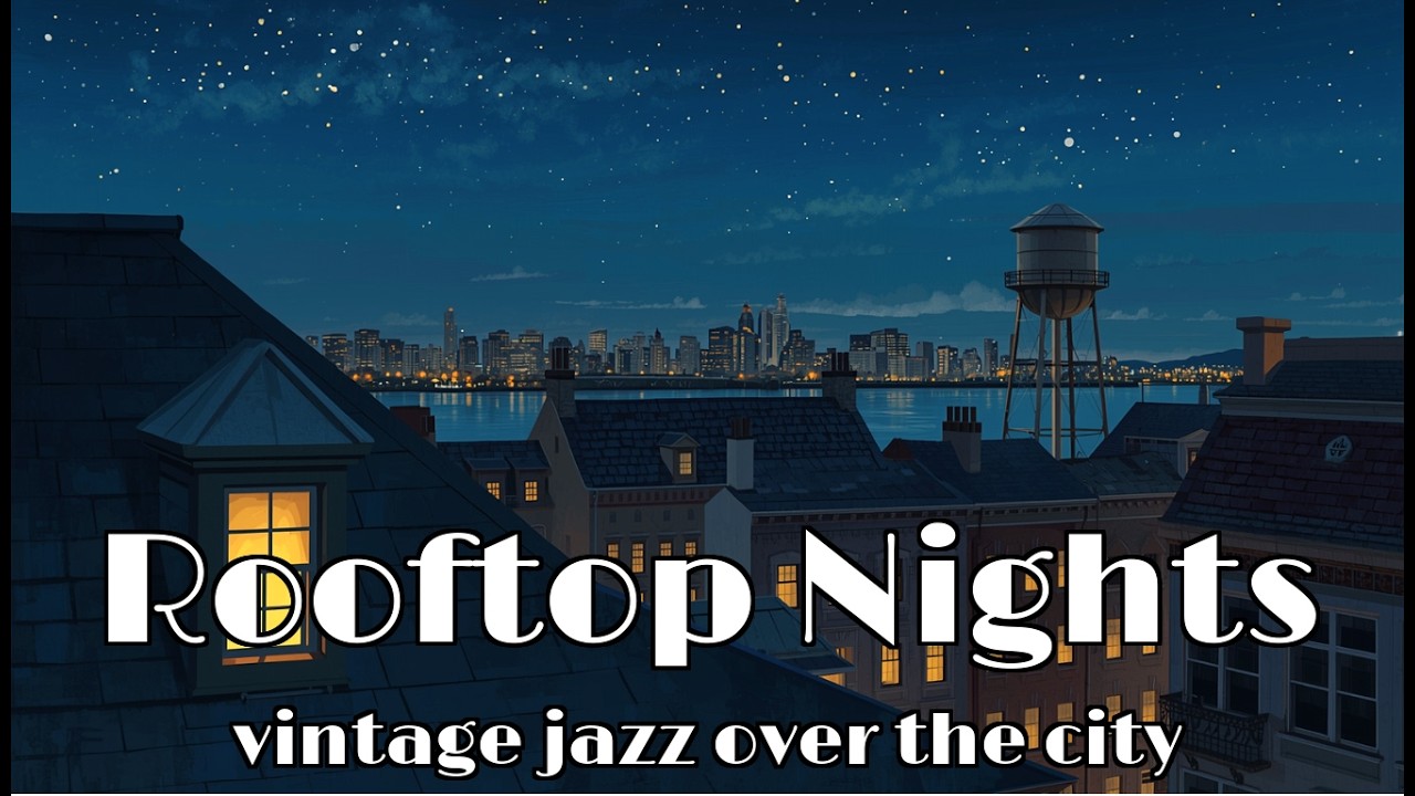 作業用BGM】夜の屋上で聴く、1940年代のヴィンテージジャズ
