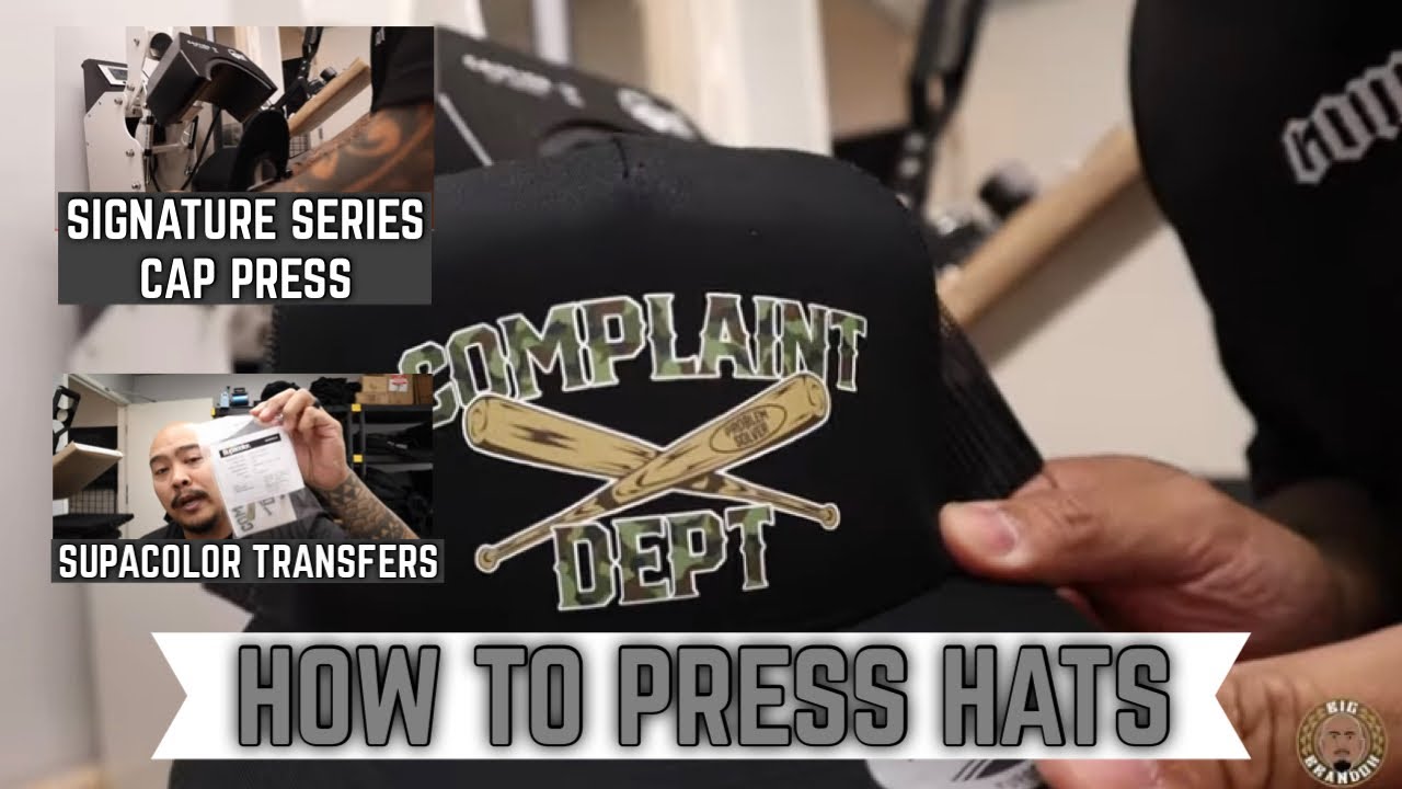 The Best Heat Printing Trick for Durable Patches on Hats 