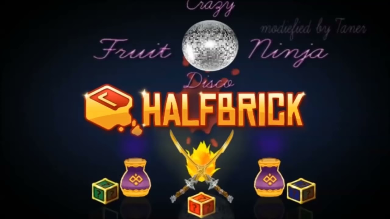 Fruit ninja crazy disco ( Golden ember blade ) YouTube