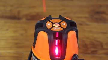 Inspiritech Red Beam Self-Leveling Laser Level 360° Rotary Cross-Line with Rechargeable Battery