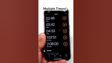 How To Set Multiple Timers On Your iPhone! ⏰📱