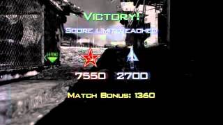 MW3 game winning kill with a stinger