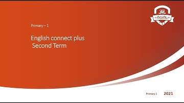 Primary 1 - English - Connect Plus - Unit 7 - Lesson 3