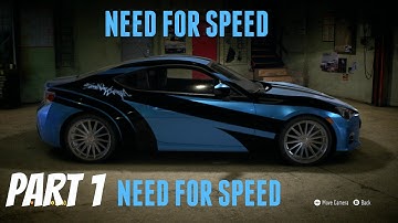 NEED FOR SPEED GAMEPLAY WALKTHROUGH PT.1- PICKING MY FIRST CAR!!!