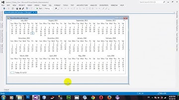 How to display more than one month in the MonthCalendar Control C# NET 2012
