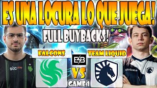 FALCONS VS TEAM LIQUID BO3[GAME 1]ATF, SKITER, NINE VS NISHA, MICKE-PGL WALLACHIA SEASON1- DOTA- ESB