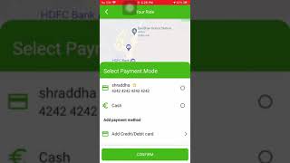 Saido Taxi booking flow from User ( Kunde ) App screenshot 1