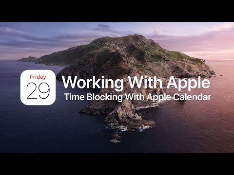 How to Time Block With Apple Calendar and Reminders