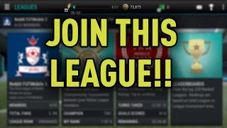 JOIN THIS LEAGUE!! | FIFA 17 Mobile