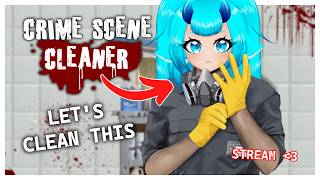 💧Let's clean this mess chat :3🩵【Crime scene cleaner】