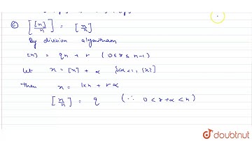 If `[.]` denotes the greatest integer function and `x,yepsilonRr,"n" epsilonN`