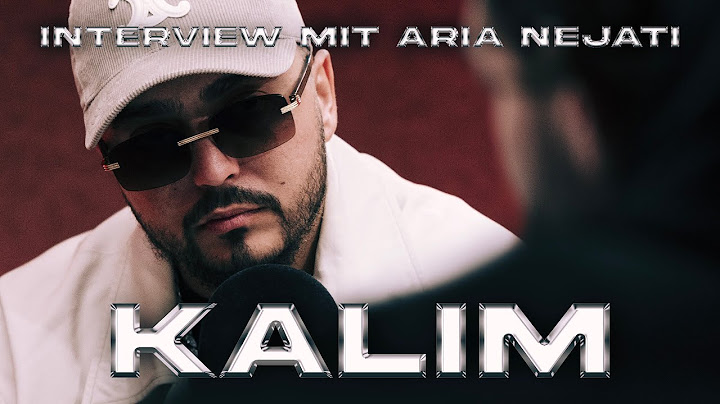 KALIM über Rotlicht, Shindy, Nizi19, CANEY030 & "NUR FÜR MEINE AUGEN" – Interview mit Aria Nejati