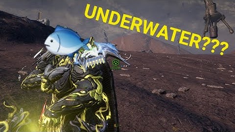 Glitch Underwater on the Plains of Eidolon - Warframe