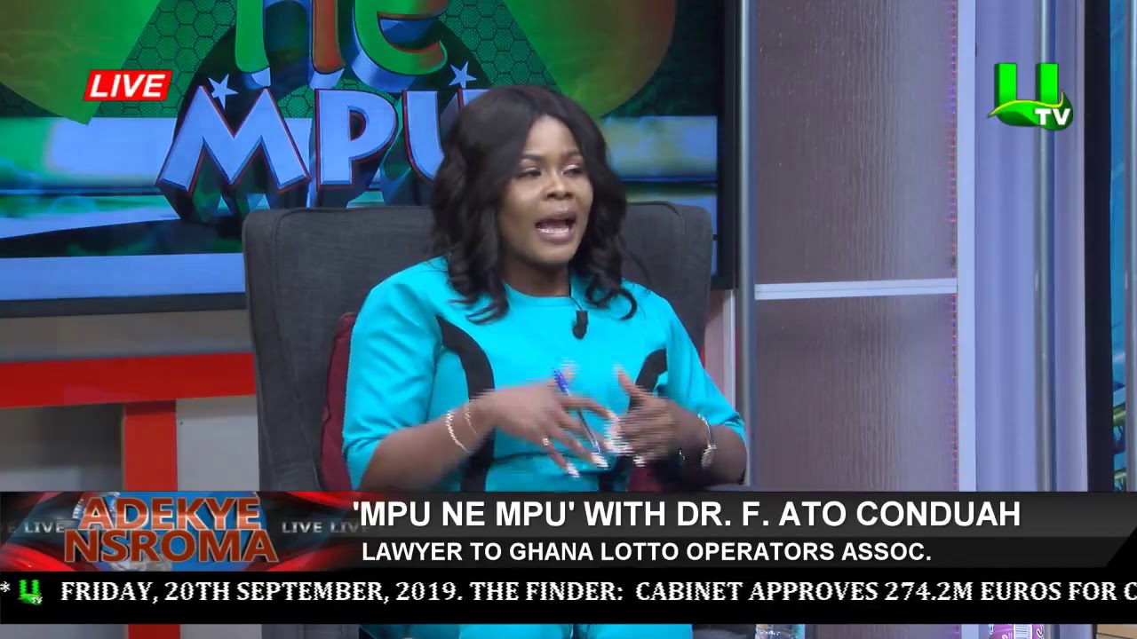utv ghana frequency on multi tv Mpu ne Mpu on with Dr. Francis Ato Conduah