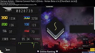 [osu!mania] Vertex Beta 0.7x (Attang ver.) S rank