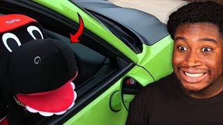 DUGGIE STEALS A CAR! | SML Movie: Duggie's Robot Scam!