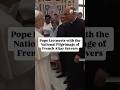 Ref:I7FjVYOIbPI French altar servers meet pope leo xiv
