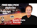 NBA Picks - Bulls vs Warriors Prediction, 3/7/2024 Best Bets, Odds & Betting Tips | Docs Sports