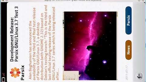 DNC - Distrowatch News Client for Meego/Harmattan (Portrait Mode in Scratchbox)