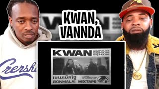 TRE-TV REACTS TO -  KWAN - មេឃបើកថ្ងៃ ft. Vannda (Official Visualizer)