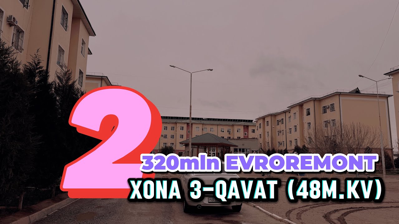 KAMOLOT DOMLARI 3-qavat 2xona || (98)-577-77-88