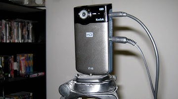 The Kodak Zi8 with the Zoom H1 and H2