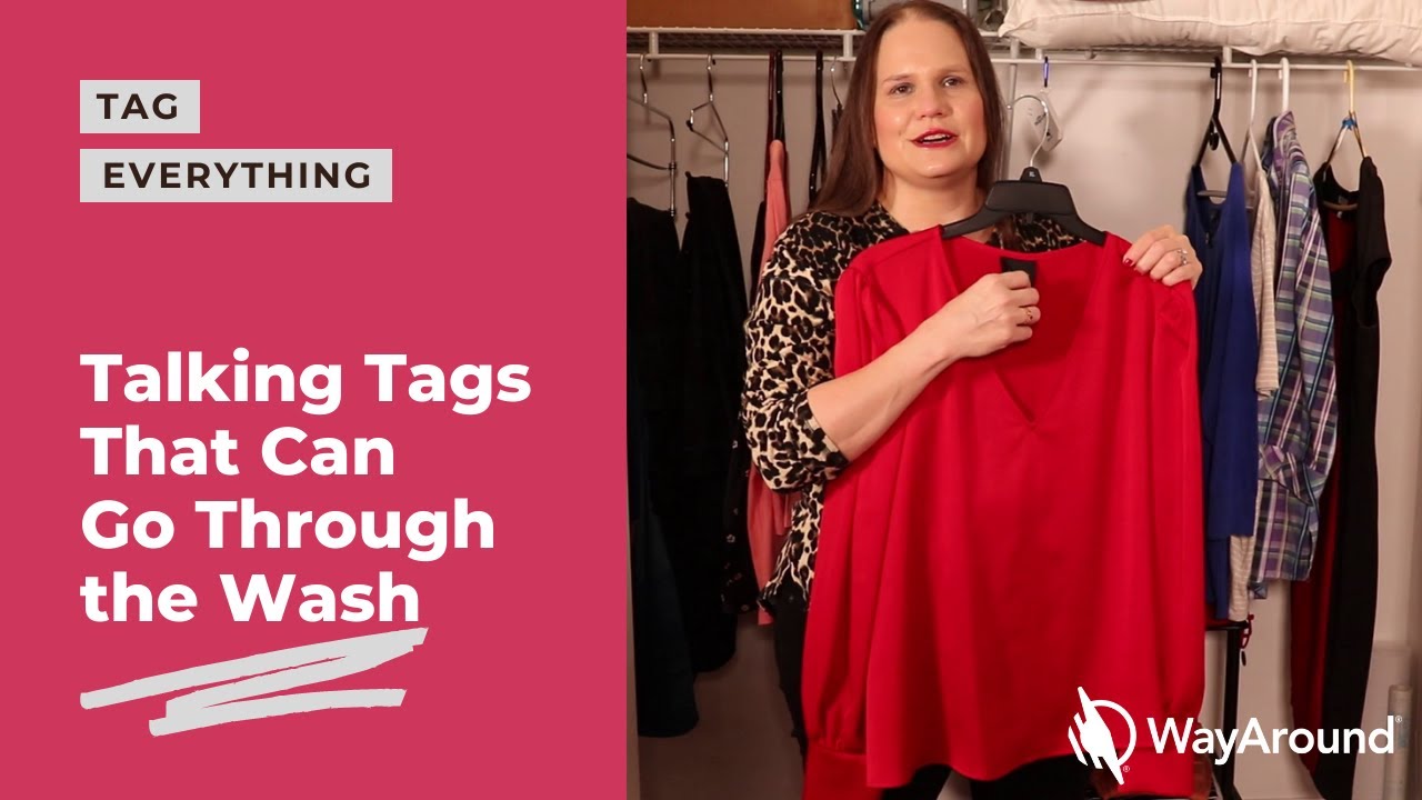 How to Tag Clothing with Washable WayTag NFC Tags