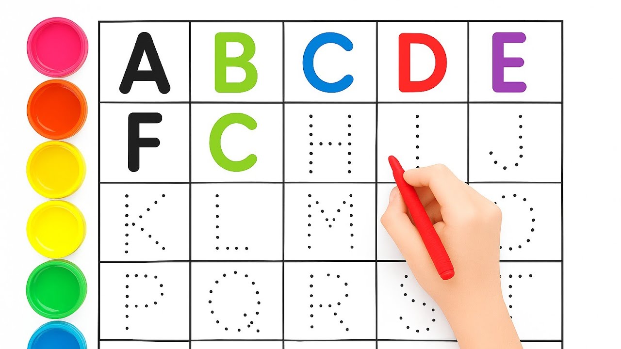 ABCD Learning for Kids 🔤 | Fun Alphabet A to Z Song for Toddlers ...