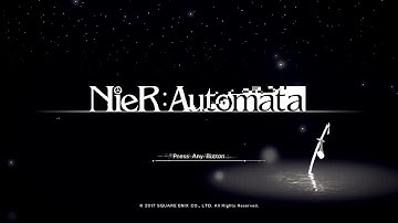 NieR: Automata (PS4/Blind) part 17 - Meaningless [C]ode Chil[D]hood