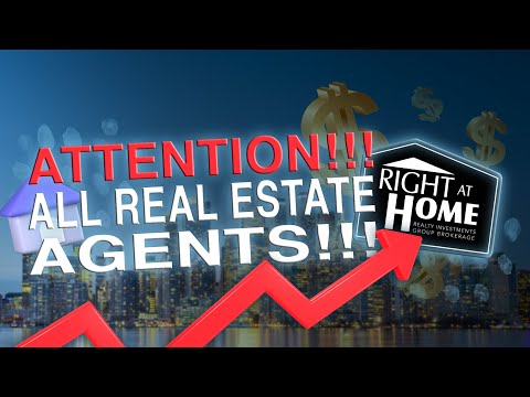 RIGHT AT HOME REALTY INVESTMENTS GROUP IS LOOKING FOR NEW AGENTS!!!