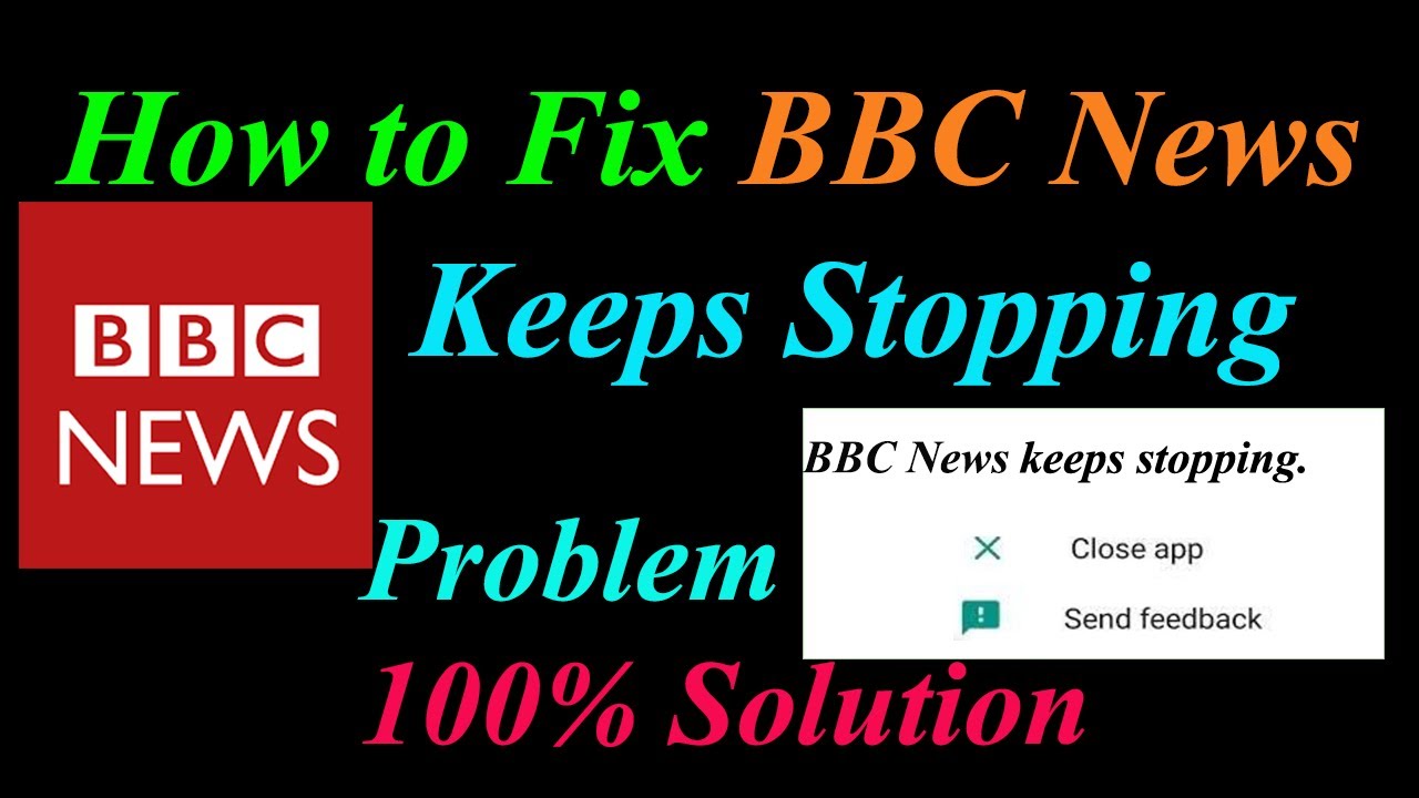 How to Fix BBC News App Keeps Stopping Error Android & Ios | Apps Keeps Stopping Problem