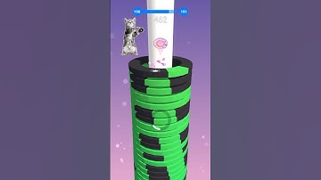 Stackball satisfied with relaxing #music #instrumental #game #gaming #gameplay #trending