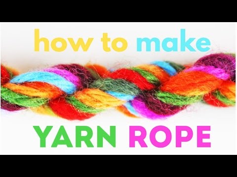 How to Make Yarn Rope | CREATIVE BASICS Episode 7