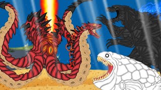 THE KRAKENZILLA!!! Godzilla Earth VS The Kraken VS The Bloop