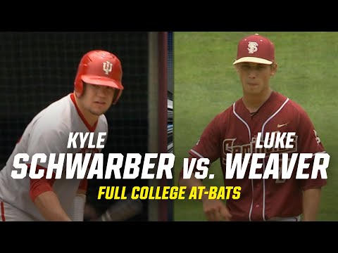 Kyle Schwarber vs. Luke Weaver: Full at-bats from 2013 college baseball super regionals