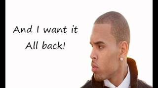 Famous Chris Brown - All Back (Lyrics) Wealth